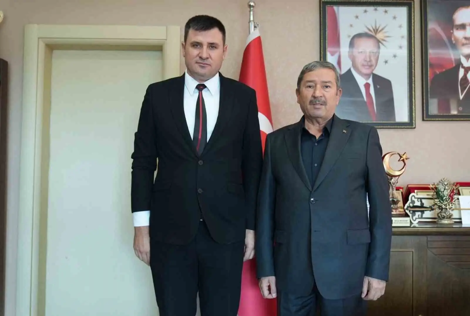 DARENDE TARIM VE ORMAN İLÇE MÜDÜRÜ DOĞAN’DAN BAŞKAN BOZKURT’A ZİYARET