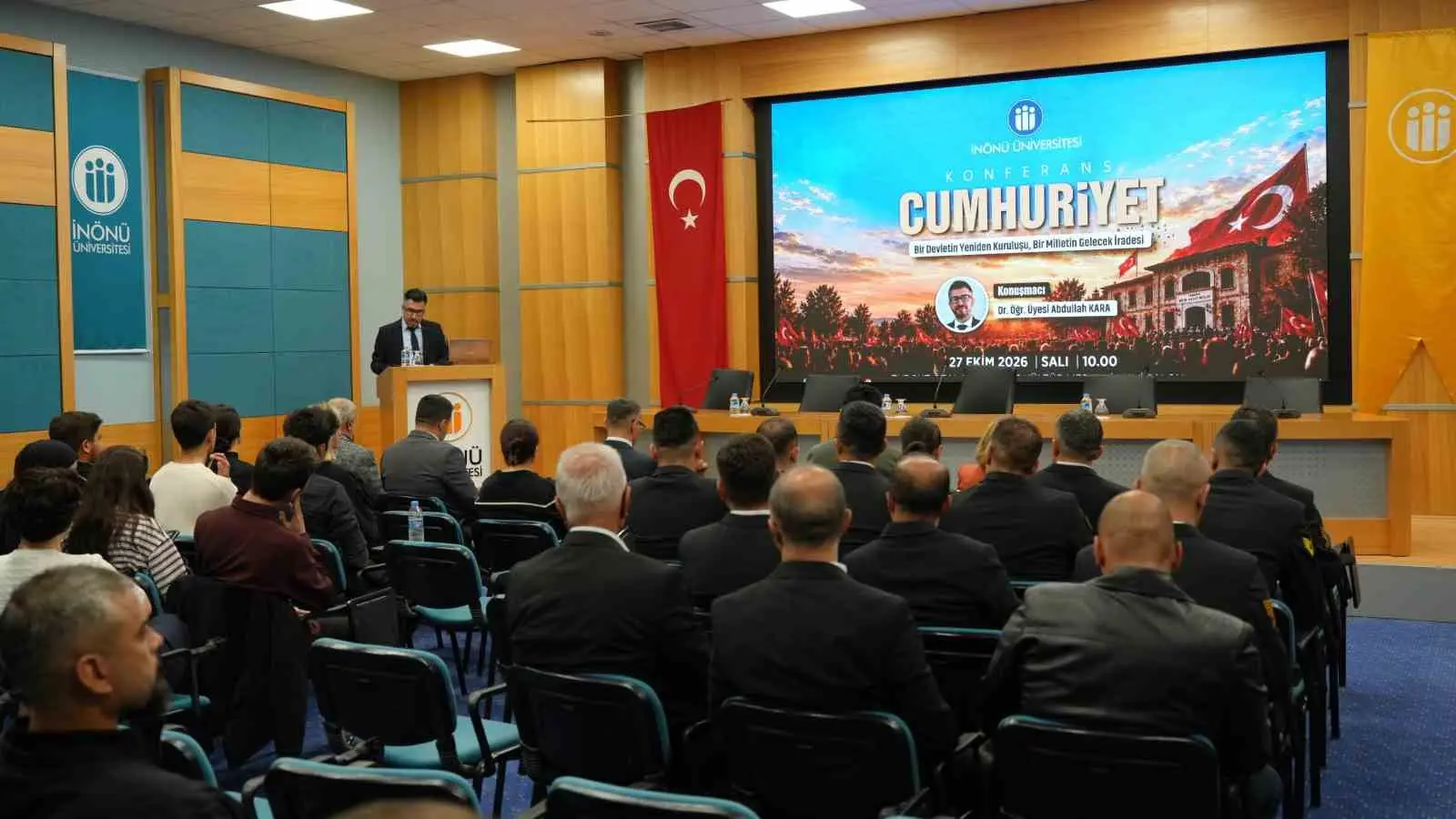 FEN-EDEBİYAT FAKÜLTESİ TARİH BÖLÜMÜ DR. ÖĞRETİM ÜYESİ ABDULLAH KARA KONUŞMA YAPTI