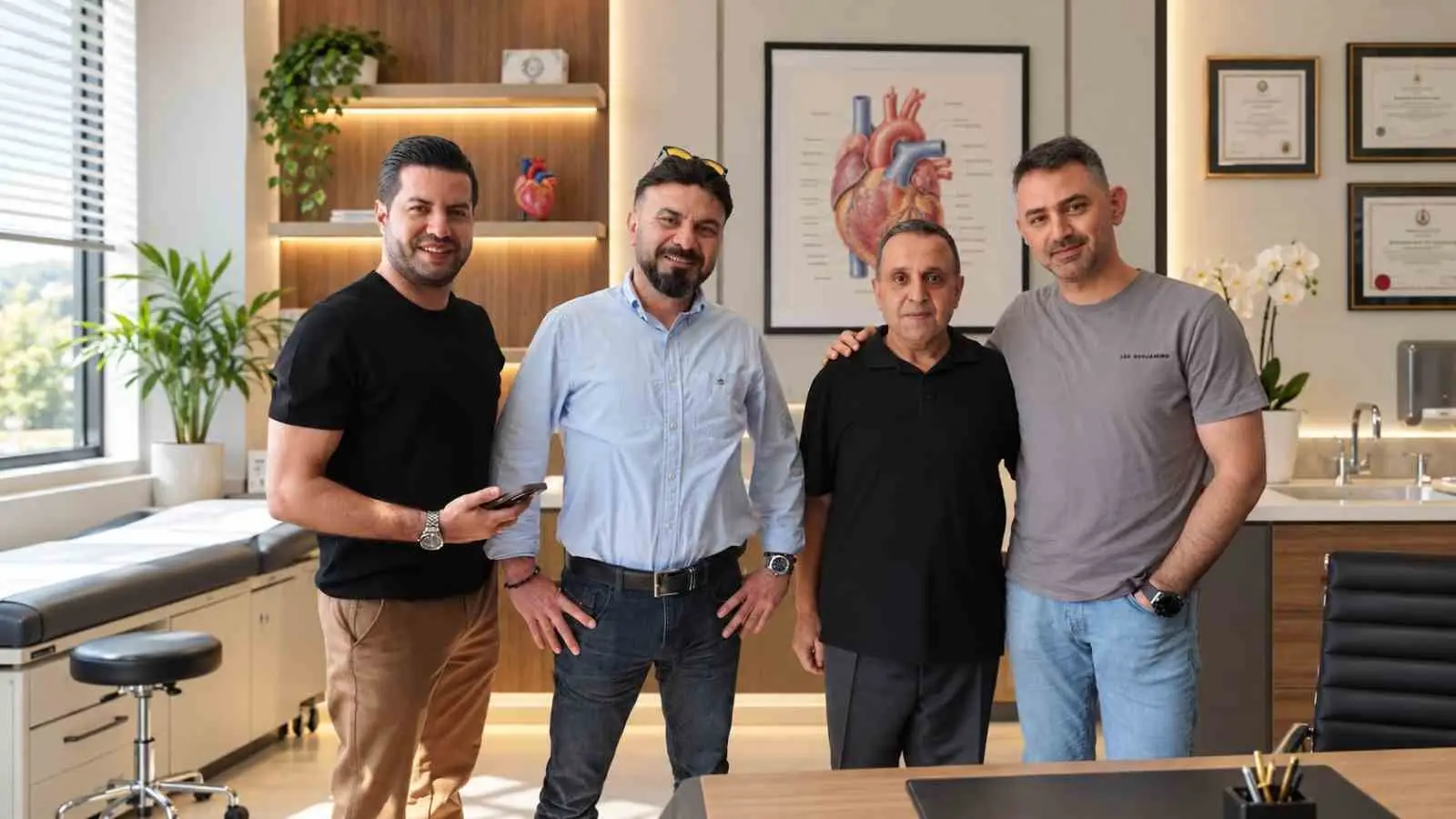 ANKA HASTANESİ’NDE KAS GÖĞÜS KEMİĞİ KESİLMEDEN BYPASS