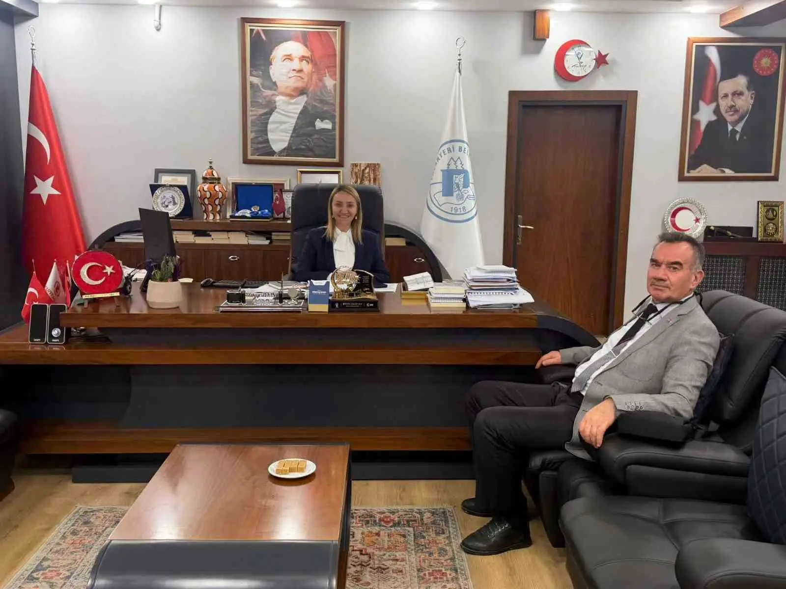 PAZARYERİ’NDE EĞİTİM YATIRIMLARI GÖRÜŞÜLDÜ