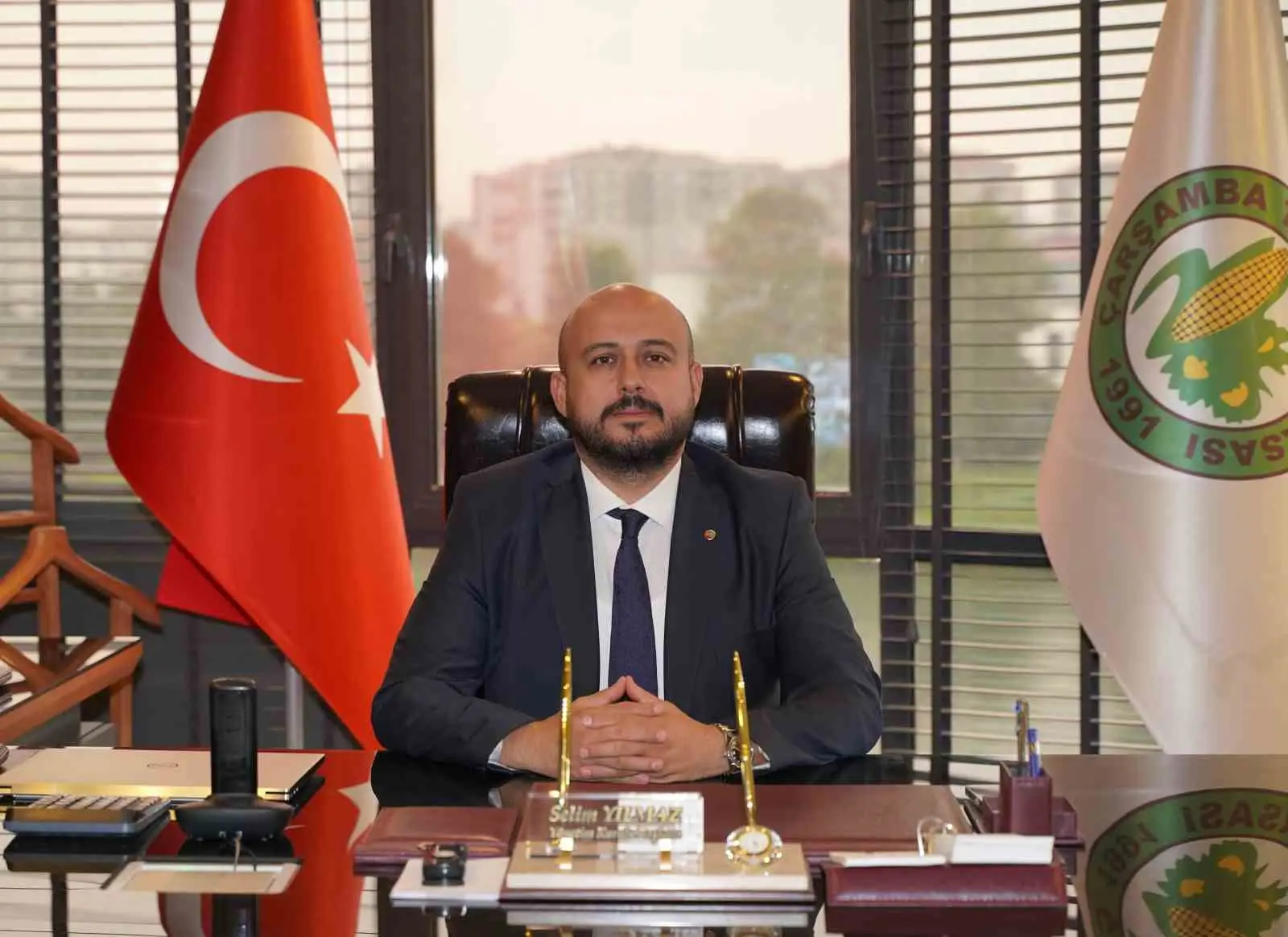 ÇARŞAMBA TİCARET BORSASI (ÇTB) YÖNETİM KURULU BAŞKANI SELİM YILMAZ, "BİRLİĞİMİZDEN GÜÇ ALACAK, ORTAK AKILLA YOL YÜRÜYECEK, ÇARŞAMBA'MIZ İÇİN BİRLİKTE ÜRETECEK VE BİRLİKTE BAŞARACAĞIZ" DEDİ.
