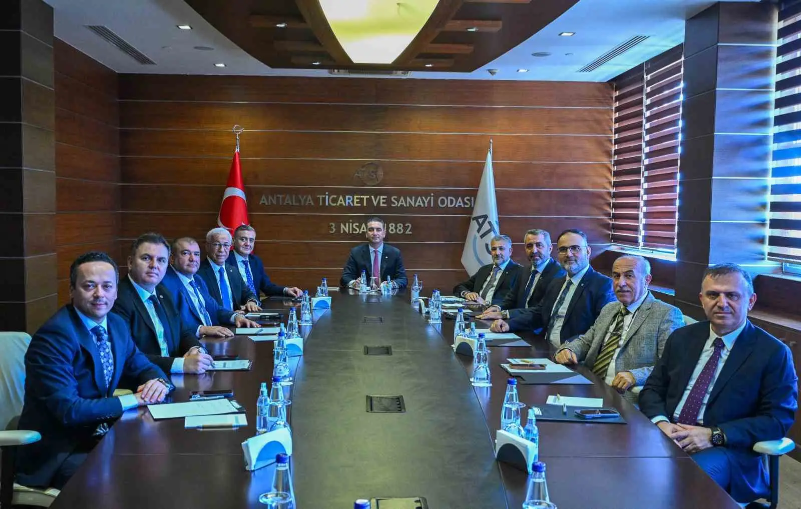 ANTALYA TİCARET VE SANAYİ ODASI (ATSO) YÖNETİM KURULU’NDA GÖREV DAĞILIMI GERÇEKLEŞTİRİLDİ.